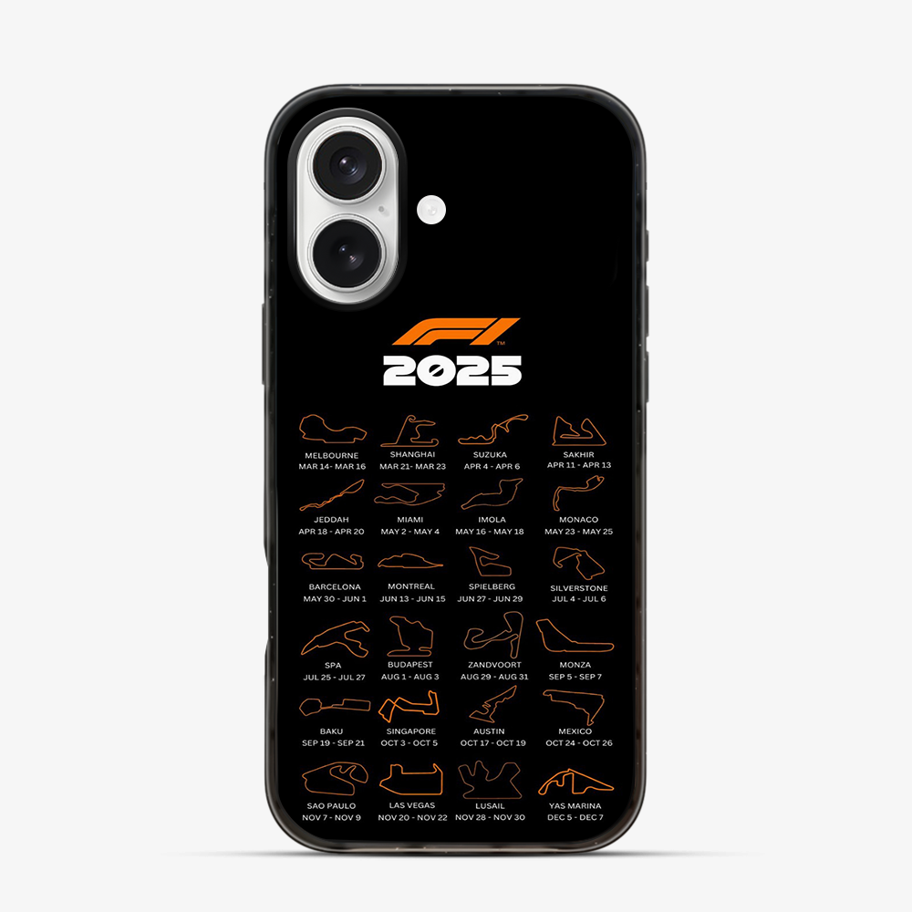 F1 Circuits iPhone 17 Case