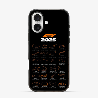 F1 Circuits iPhone 17 Case