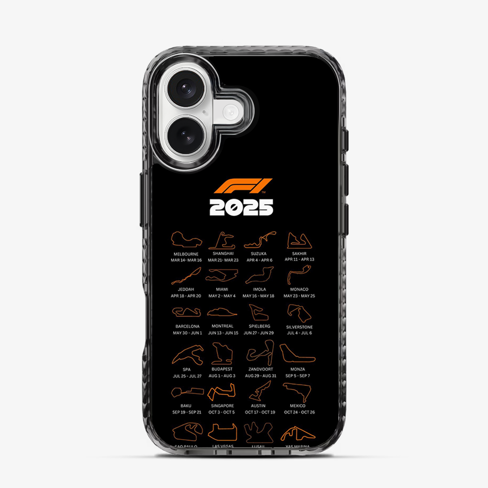 F1 Circuits iPhone 17 Case