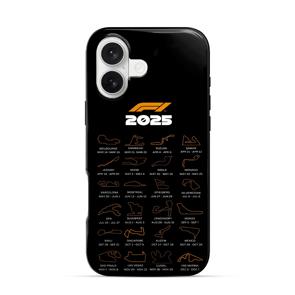 F1 Circuits iPhone 17 Case