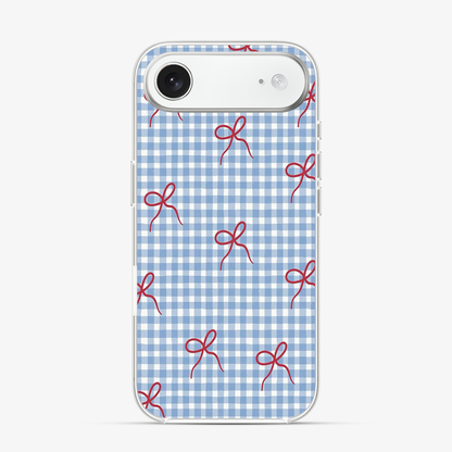 Checkered Bow iPhone Air Case