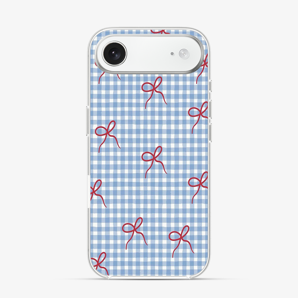 Checkered Bow iPhone Air Case