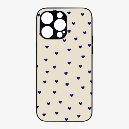 Blue Multiple Heart's Phone Case