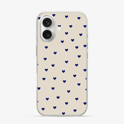 Blue Multiple Heart's iPhone 17 Case