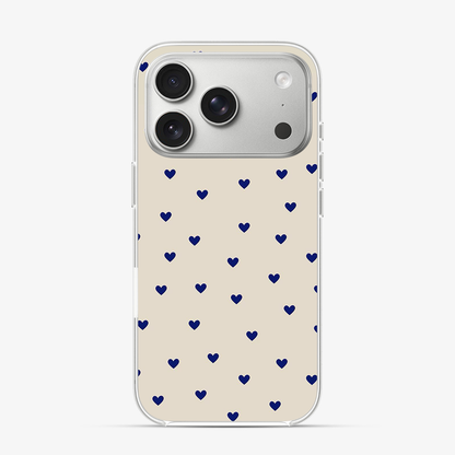 Blue Multiple Heart's iPhone 17 Pro Case