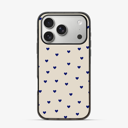 Blue Multiple Heart's iPhone 17 Pro Case