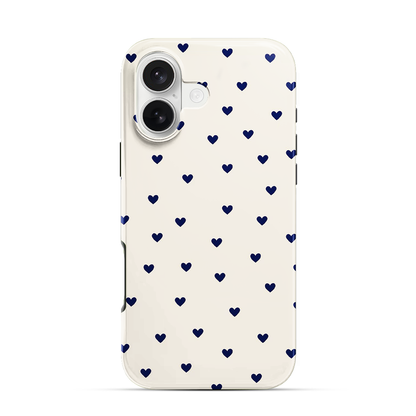 Blue Multiple Heart's iPhone 17 Case