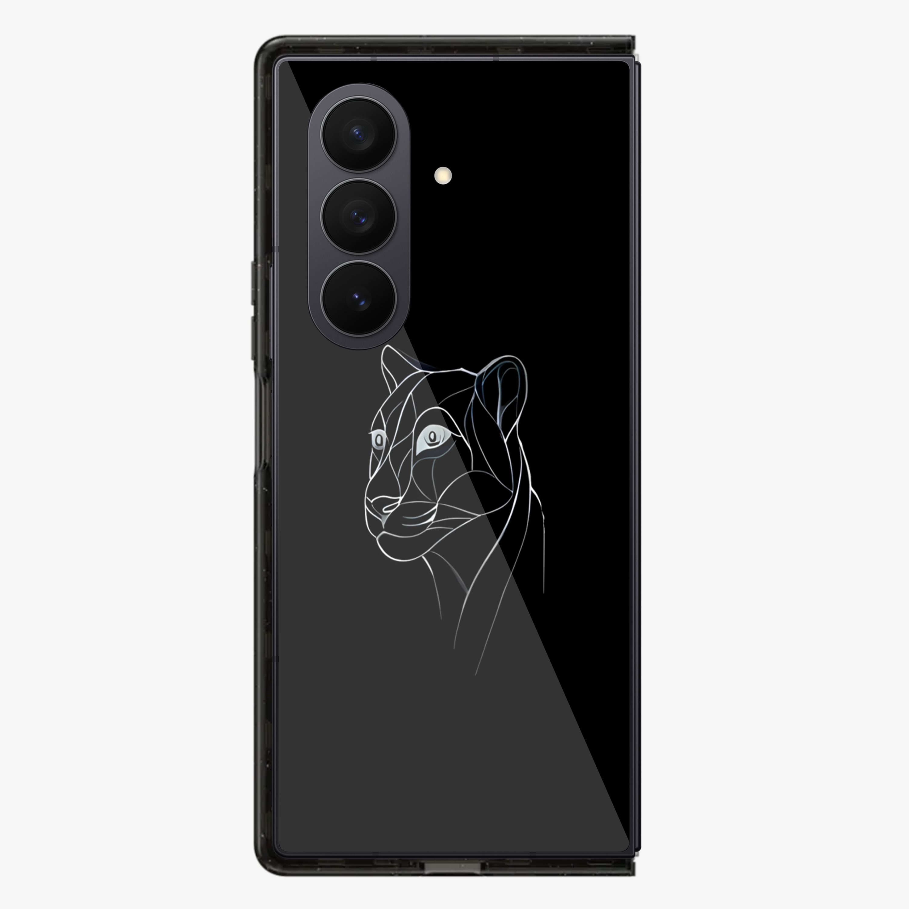 Cheetah Samsung Z Fold Phone Case
