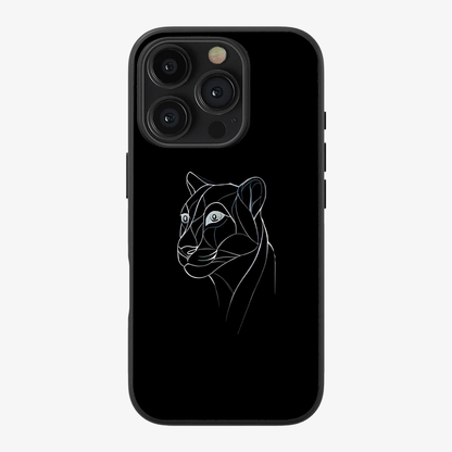 Cheetah Phone Case Clear Silicone Case