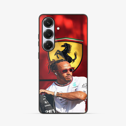 Lewis Hamilton Samsung Phone Case | Five Glass Case
