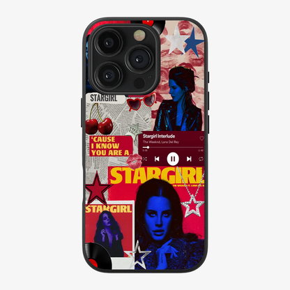 Star Girl Phone Case | Two Clear Silicone Case