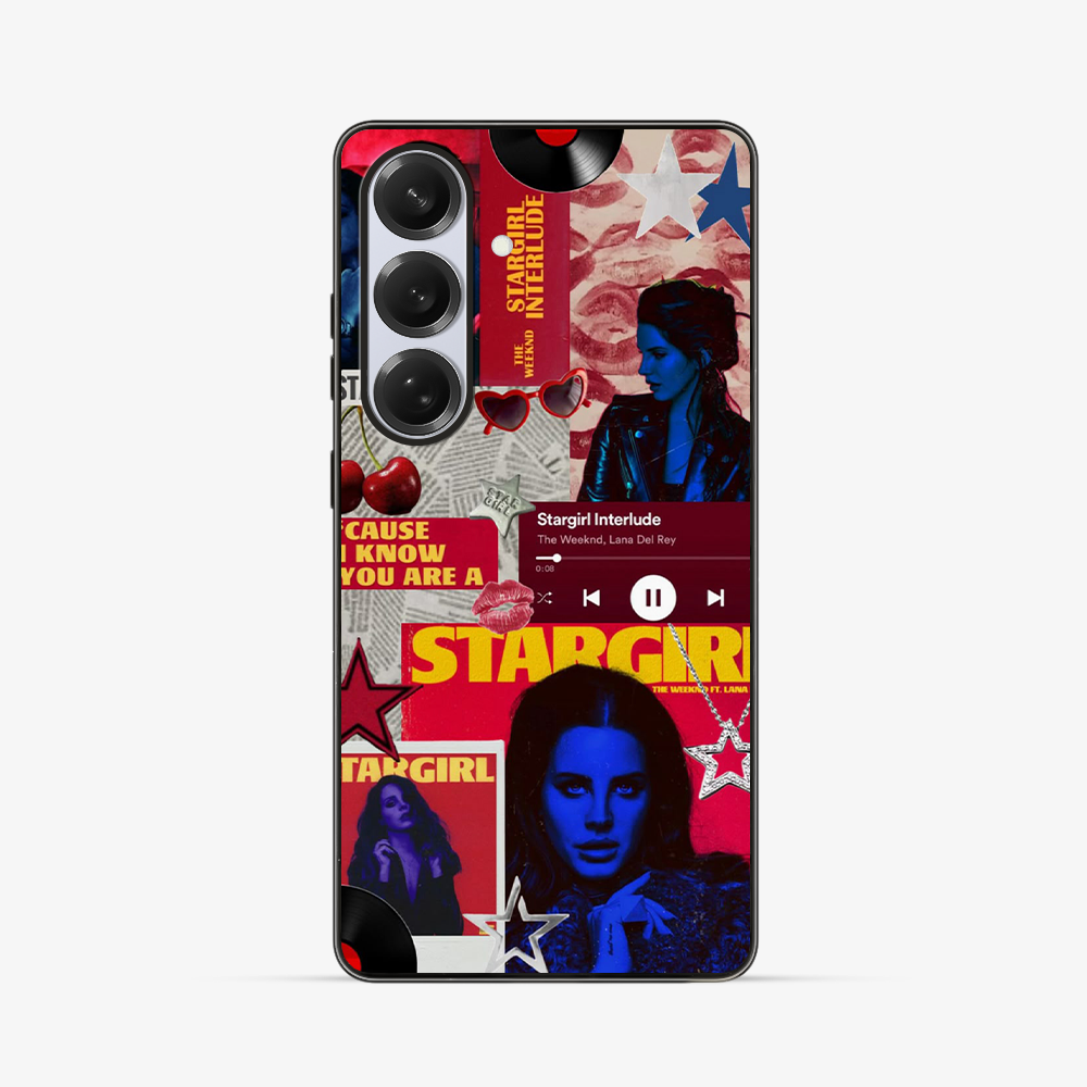 Star Girl Samsung Phone Case | Two Clear Silicone Case