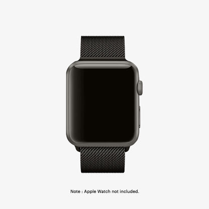 Space Black Magnetic Milanese Loop Apple WatchBand