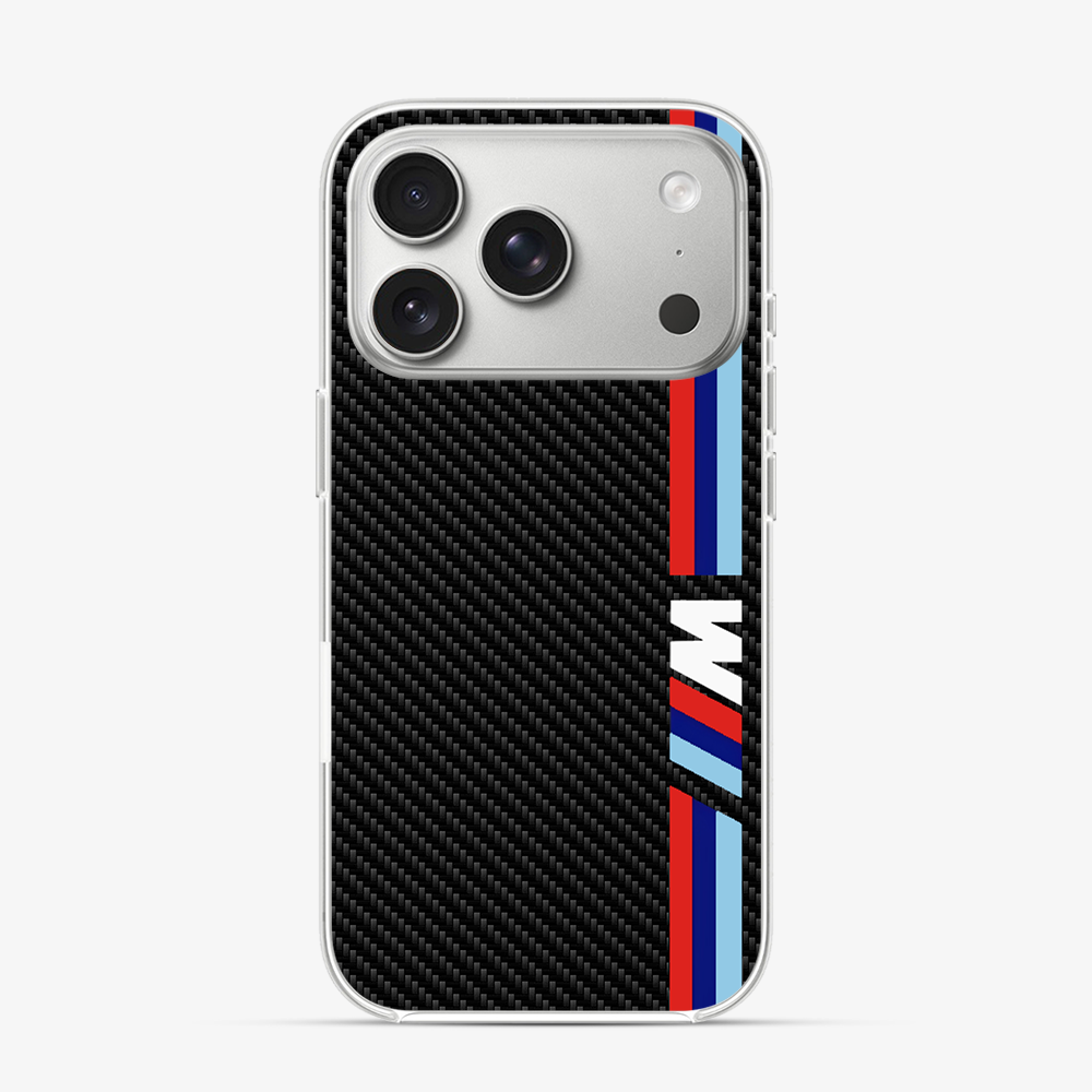 BMW Carbon Fibre | Two iPhone 17 Pro Max Case
