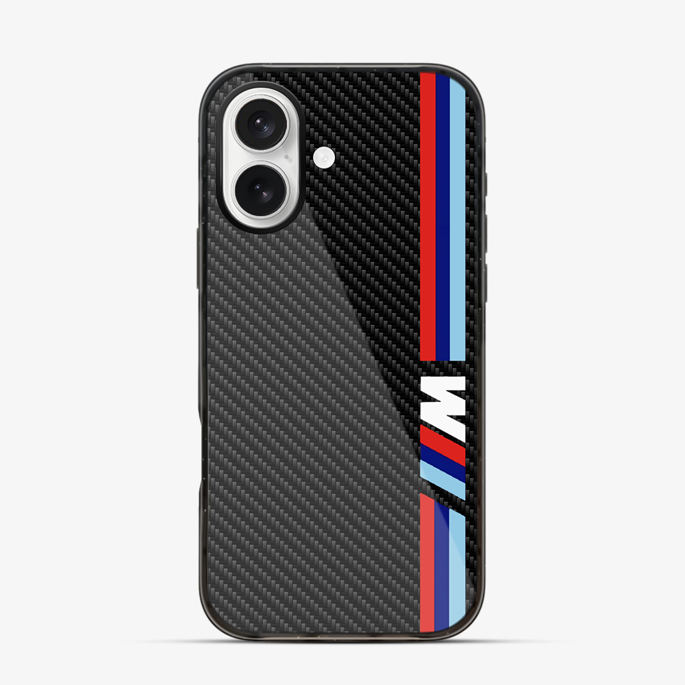 BMW Carbon Fibre | Two iPhone 17 Case