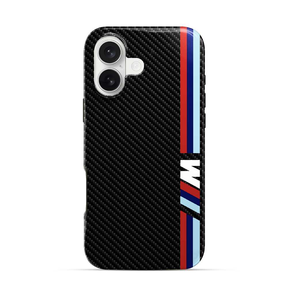 BMW Carbon Fibre | Two iPhone 17 Case