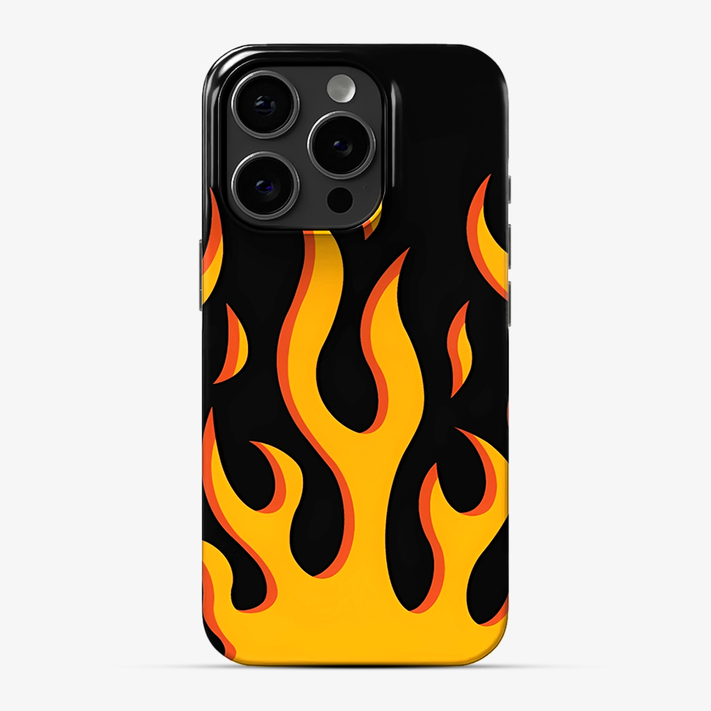 Flame Phone Case | Orange