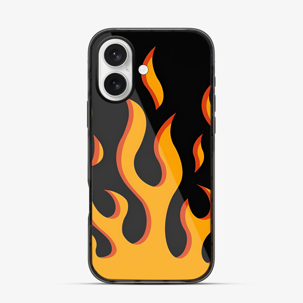 Flame | Orange iPhone 17 Case