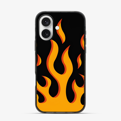 Flame | Orange iPhone 17 Case