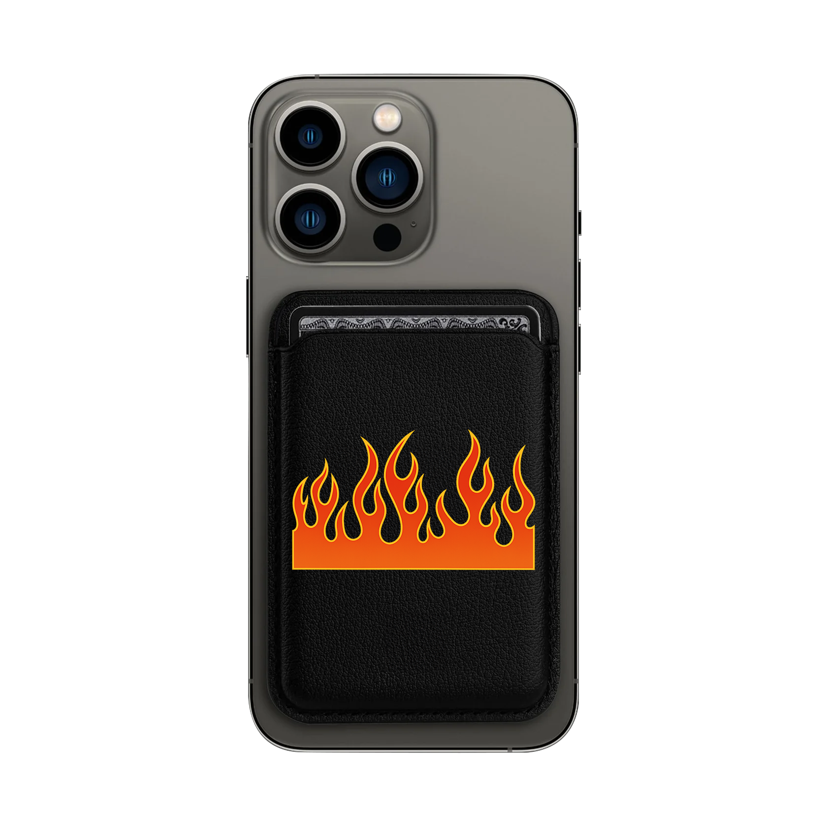 Fire Magsafe Wallet