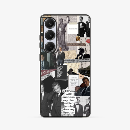 Suits Play The Man Samsung Phone Case Glass Case