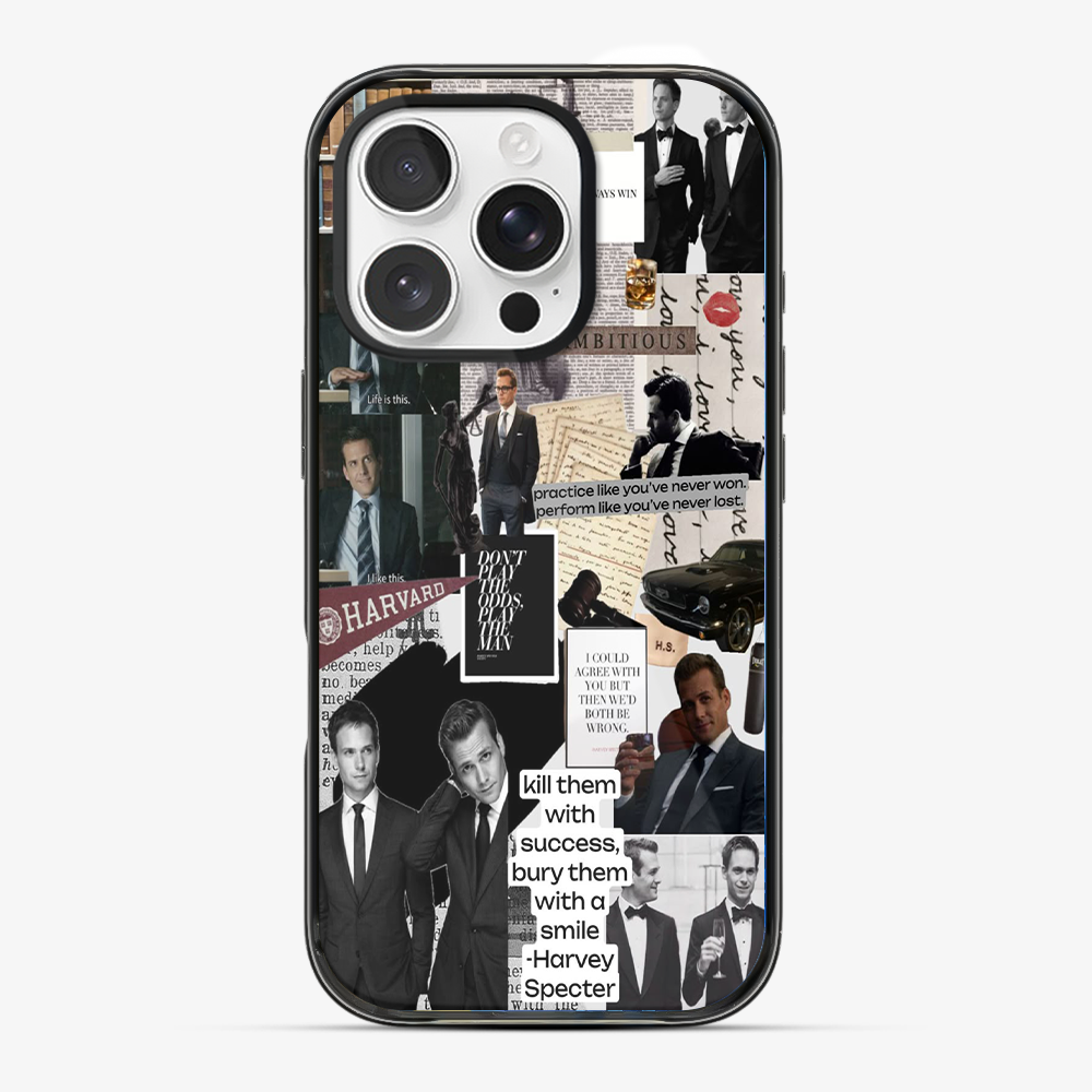 Suits Play The Man Phone Case Anti Yellow Silicone Case
