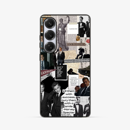 Suits Play The Man Samsung Phone Case Clear Silicone Case