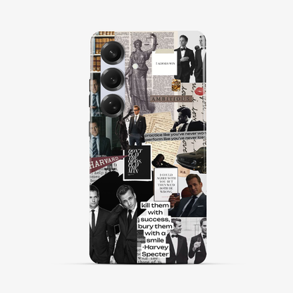 Suits Play The Man Samsung Phone Case Tough Double Layer
