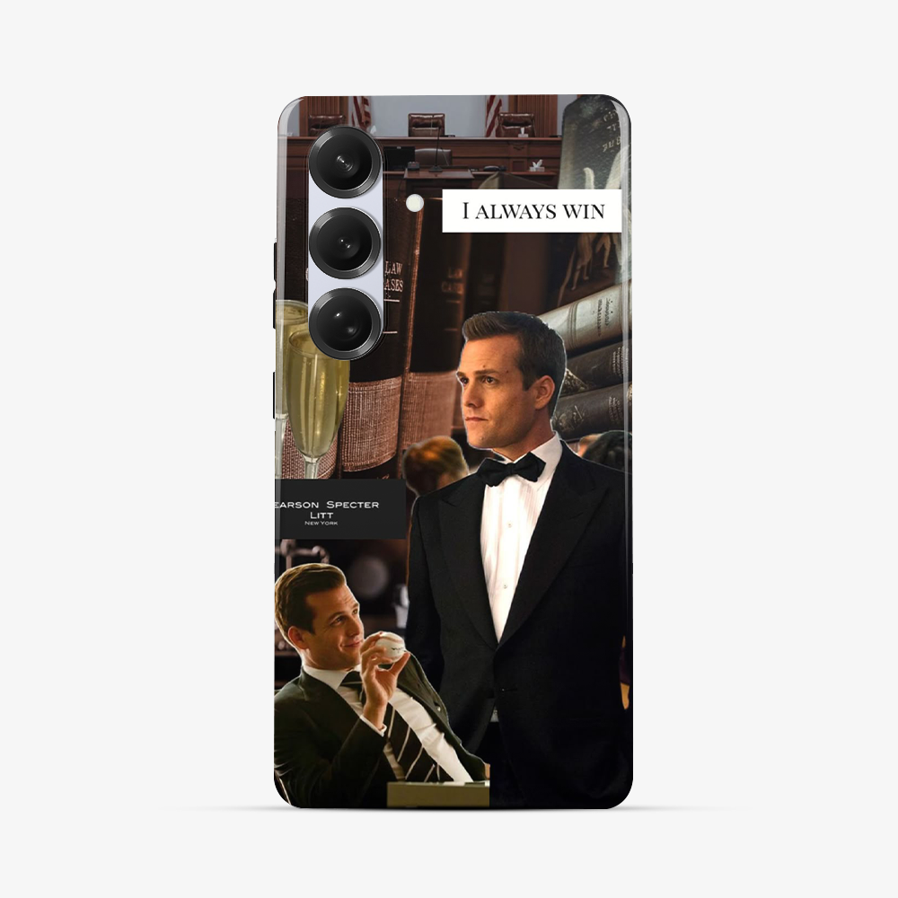 Suits I Always Win Samsung Phone Case Tough Double Layer