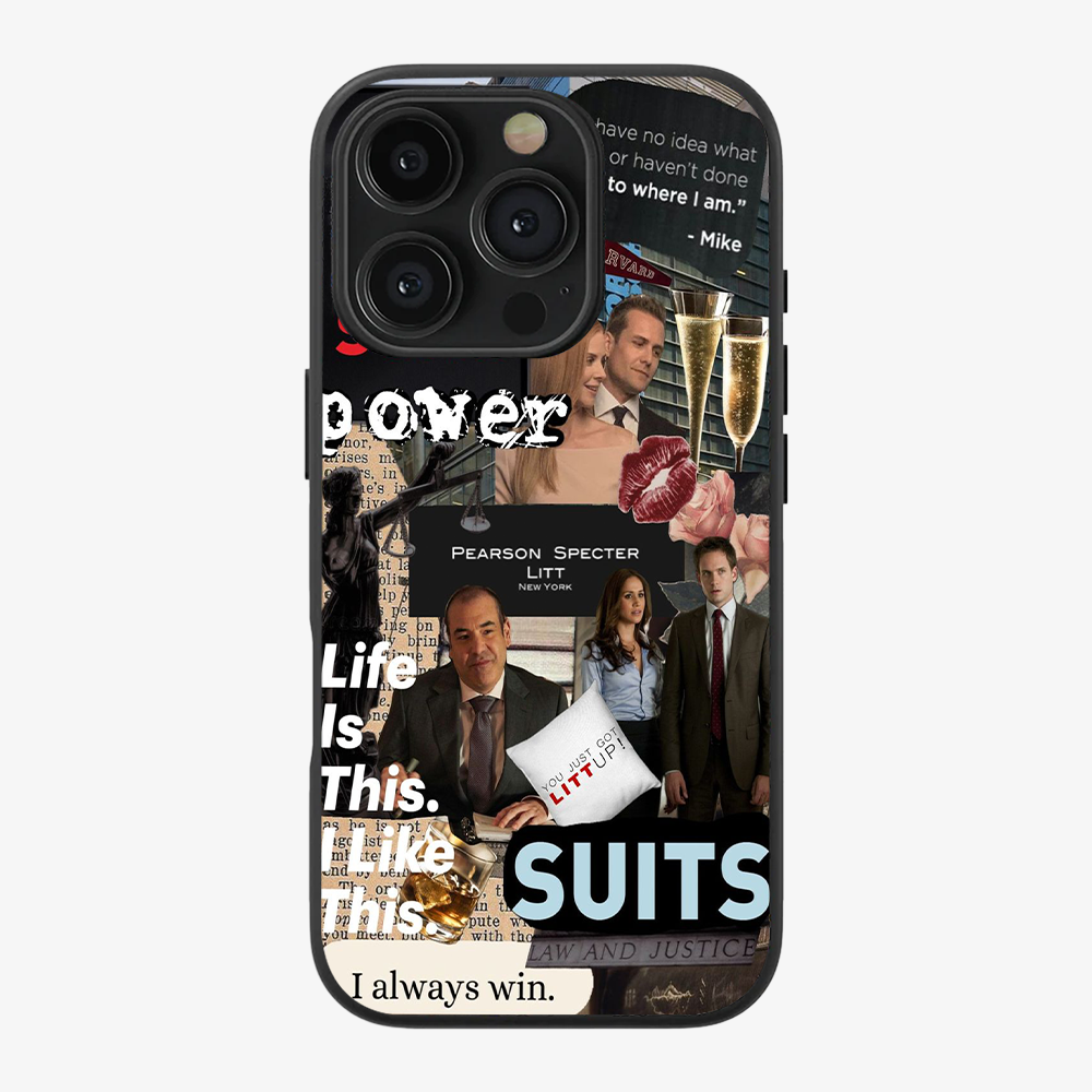 Suits I Like This Phone Case Clear Silicone Case