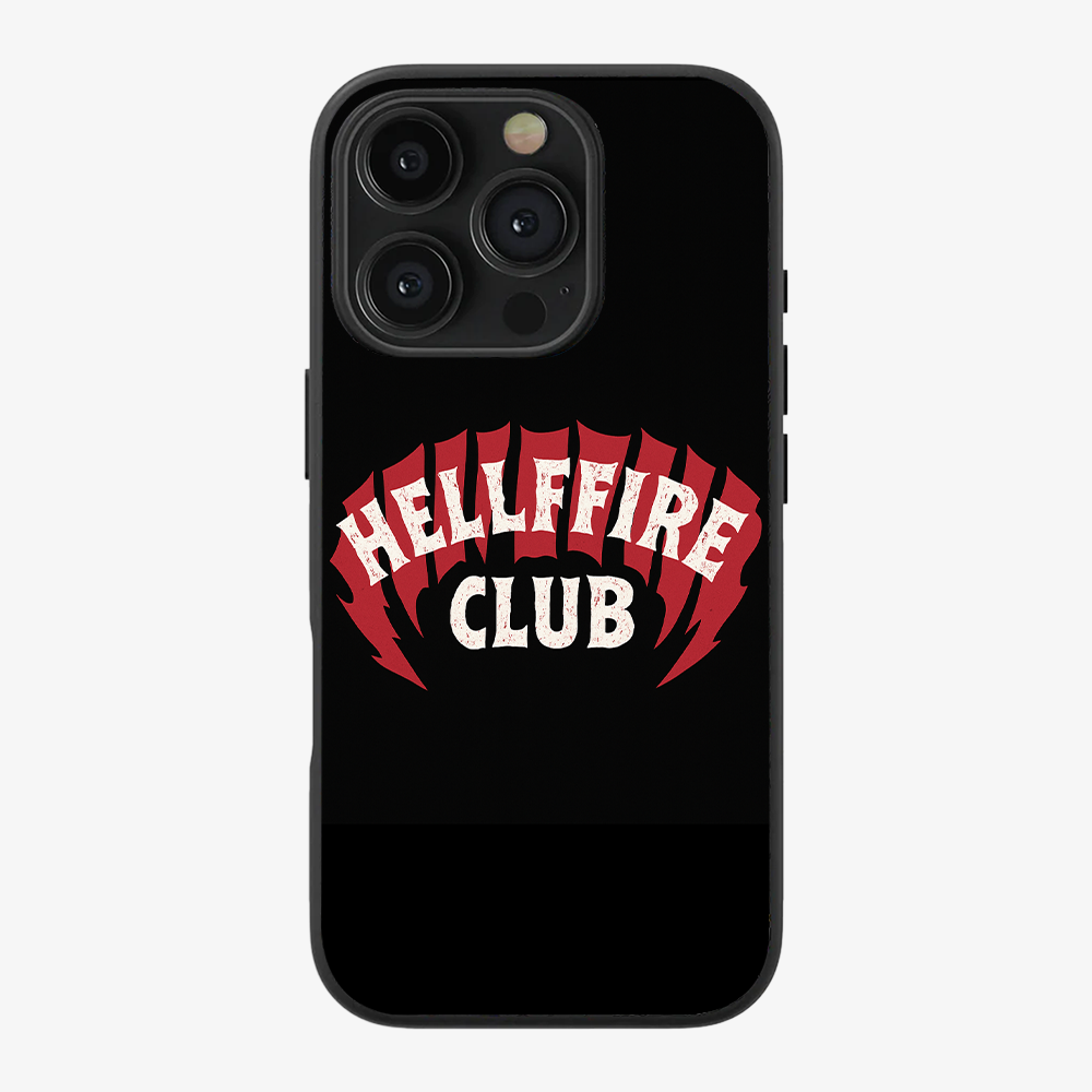 Hellfire Club #1 Stranger Things Phone Case Clear Silicone Case