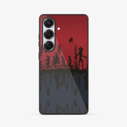 Upside Down Stranger Things Samsung Phone Case Glass Case