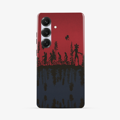Upside Down Stranger Things Samsung Phone Case Tough Double Layer