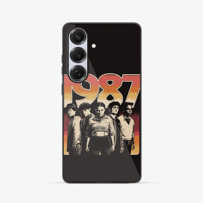 1987 Stranger Things Samsung Phone Case Glass Case