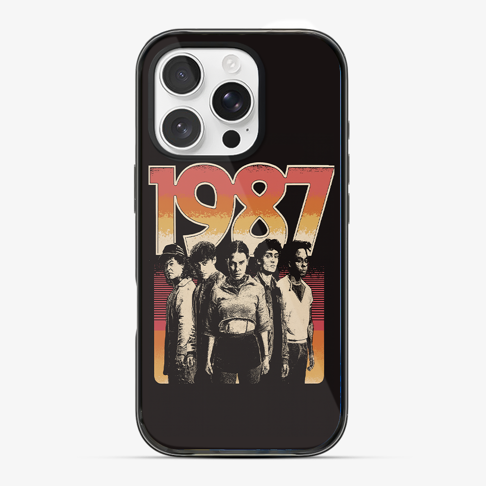 1987 Stranger Things Phone Case Anti Yellow Silicone Case