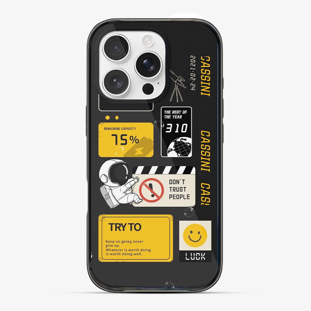 Don't Trust People Phone Case Anti Yellow Silicone Case