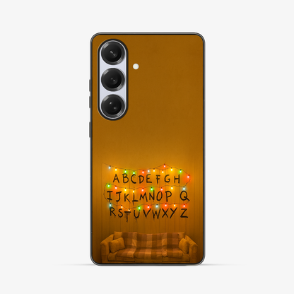 ABCD Stranger Things Samsung Phone Case Clear Silicone Case