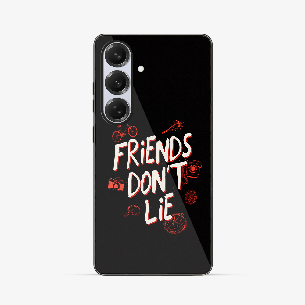 Friends Don't Lie Samsung Phone Case Glass Case