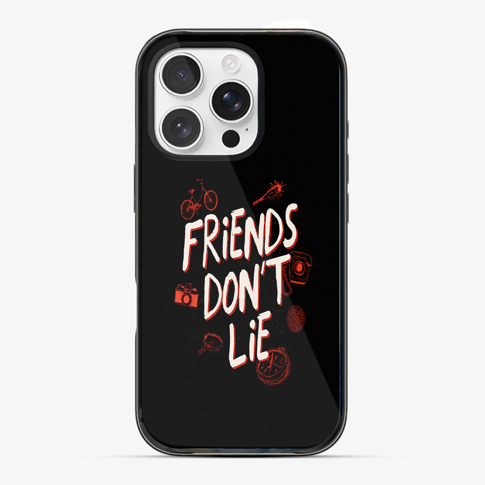 Friends Don't Lie Phone Case Anti Yellow Silicone Case