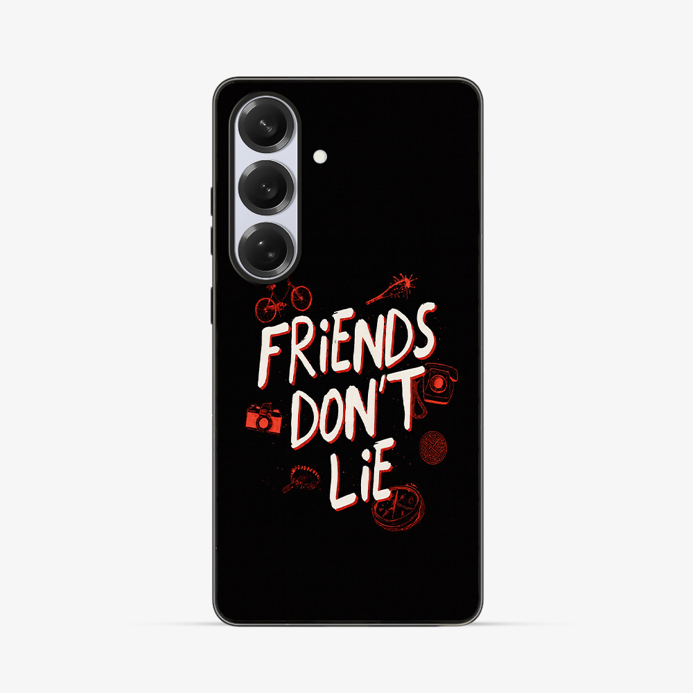 Friends Don't Lie Samsung Phone Case Clear Silicone Case