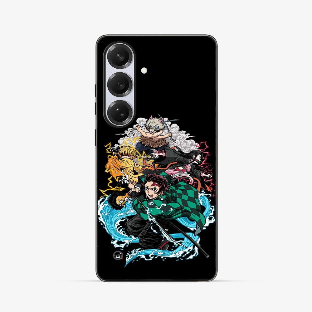 Demon Slayer Anime #2 Samsung Phone Case Clear Silicone Case