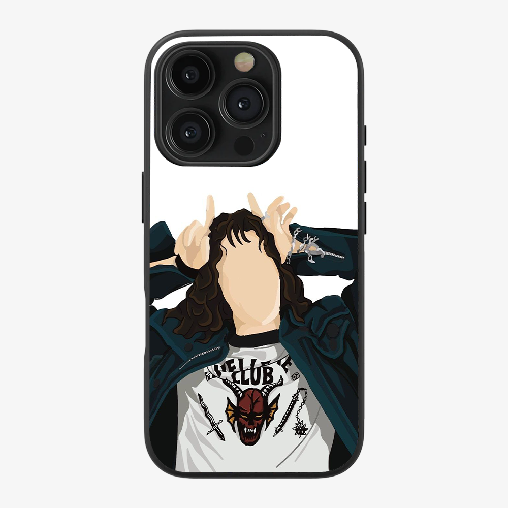 Hellfire Club #3 Stranger Things Phone Case Clear Silicone Case