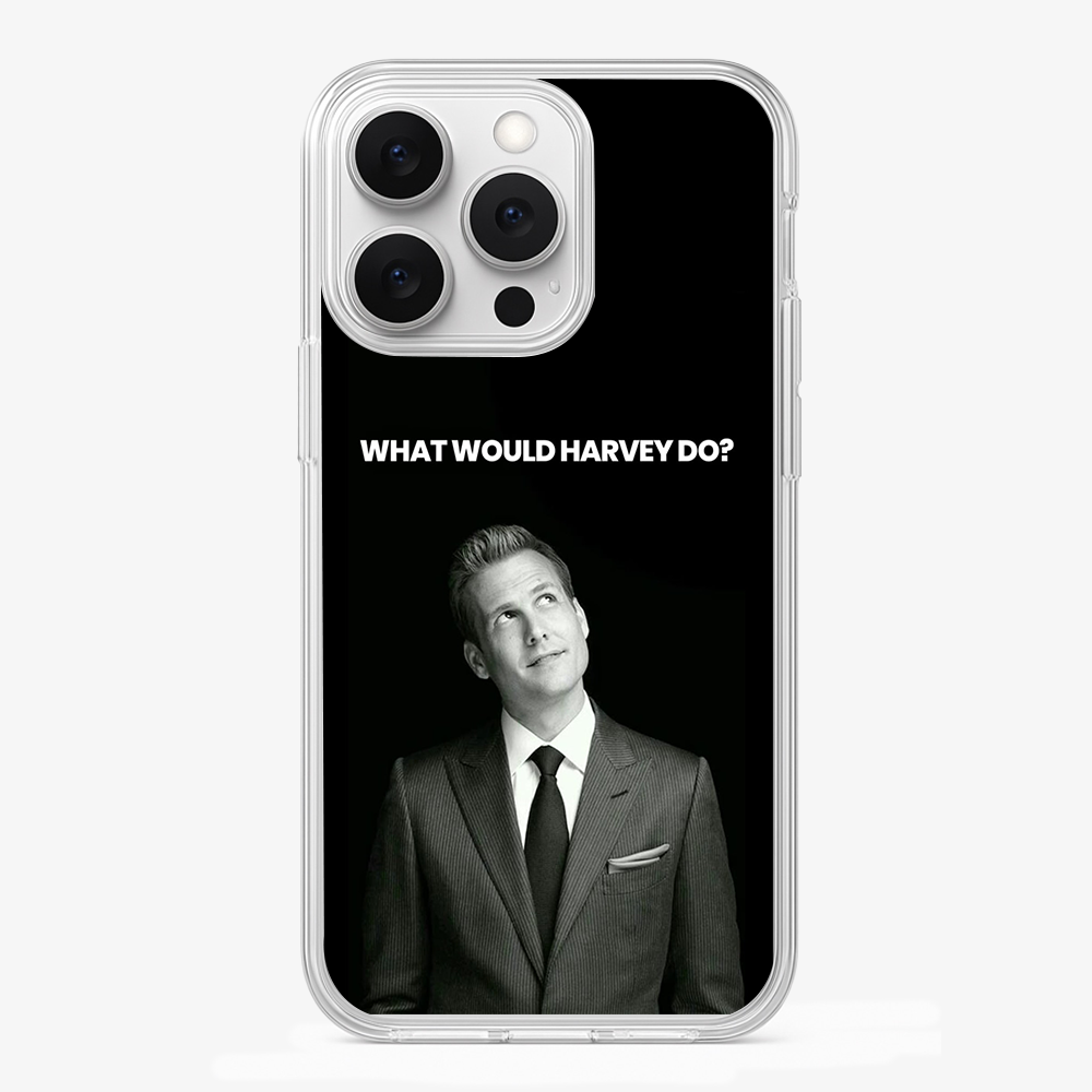 Suits What Would Harvey Do Phone Case Glass Case