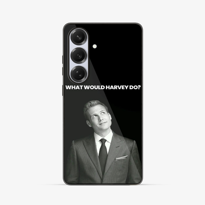 Suits What Would Harvey Do Samsung Phone Case Glass Case