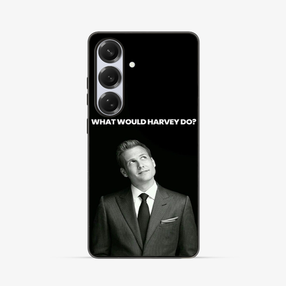 Suits What Would Harvey Do Samsung Phone Case Clear Silicone Case