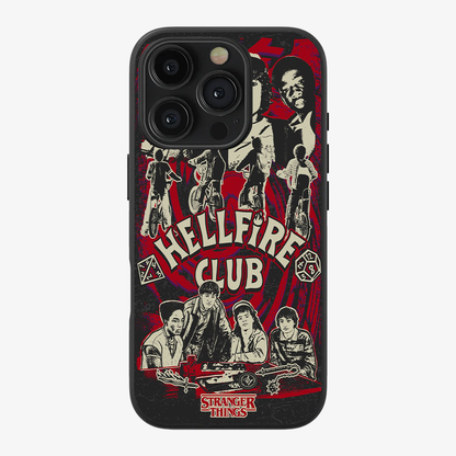 Hellfire Club #4 Stranger Things Phone Case Clear Silicone Case