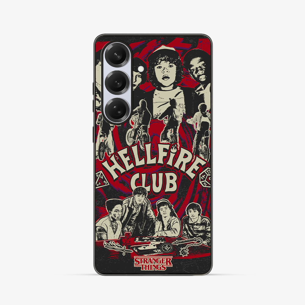 Hellfire Club #4 Stranger Things Samsung Phone Case Clear Silicone Case