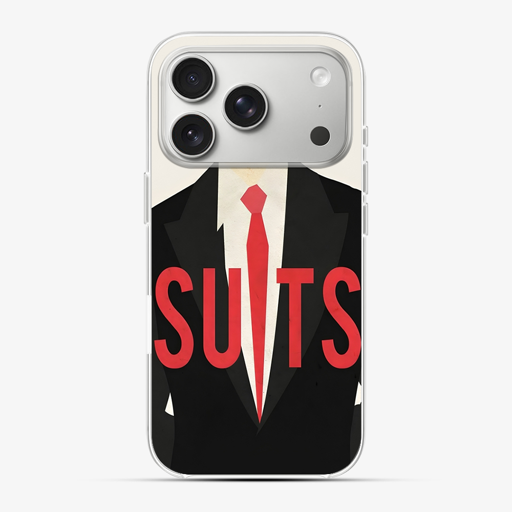Suits Text Phone Case