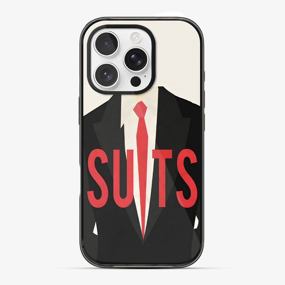 Suits Text Phone Case