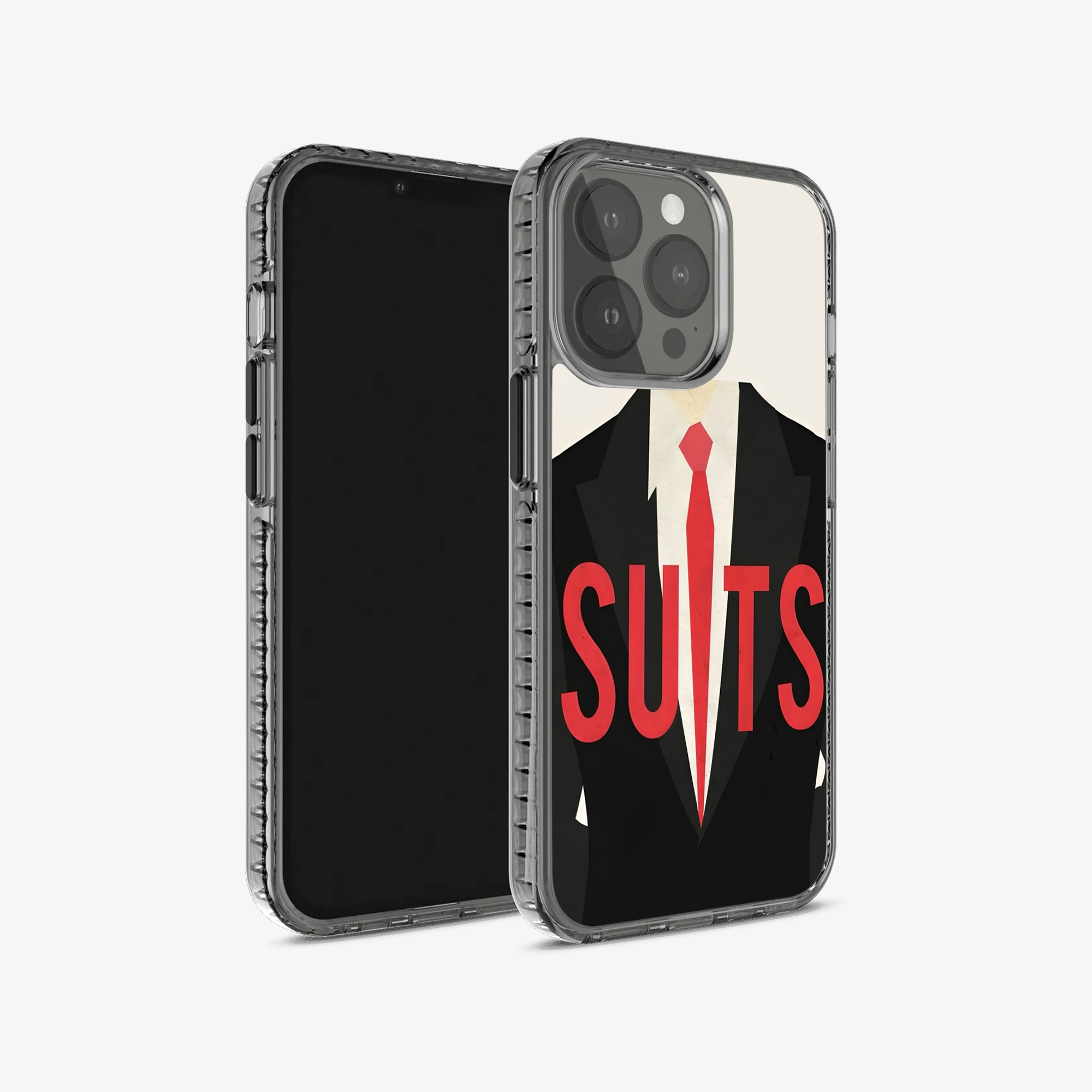 Suits Text Phone Case